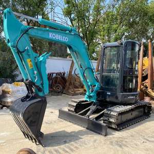 รถขุด Kobelco SK55 ลดราคาพิเศษ 5 ตัน เครื่องจักรก่อสร้างคุณภาพสูง กล่องเกียร์และปั๊มแท้จากญี่ปุ่น ราคาถูก เครื่องยนต์คุณภาพ - Product Image 2