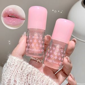 Gloss à lèvres transparent scintillant Gege Bear, hydratation nourrissante, brillance intense, effet repulpant, teinte hydratante, glaçage aqueux pour les lèvres - Product Image 2