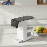 Distributeur d'eau électrique GWB, chaud et froid, portable, écologique, en plastique, pour la maison, de bureau, 2200W, avec verrouillage de sécurité intelligent, pour hôtel