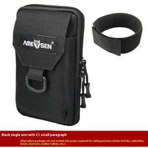 Sac de taille tactique camouflage décontracté pour homme, fabrication sur mesure, vente en gros, étanche, sac de bras pour téléphone portable, pour les sports de plein air - Product Image 6