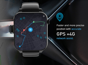 Montre connectée Global Network TK01 2024, version cellulaire, Android 9.0, grande mémoire, téléchargement d'applications, caméra, montre connectée 4G TK012023 - Product Image 2