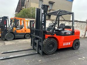 Used HELI All Terrain 4WD Forklift 5 Ton Heavy Duty Supercharged Diesel Engine <b>Handling</b> Trucks - Product Image 6