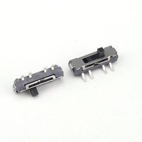 Micro interrupteur à glissière court-circuitant 23d1823d19 spécification 8 broches 3 positions 12v 0.05A Mini interrupteur coulissant Smd Micro interrupteurs à glissière
