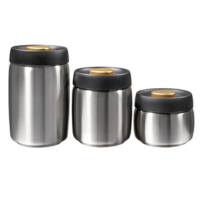 Vacare nguồn nhà máy thép không gỉ chân không lưu trữ thực phẩm <span class=keywords><strong>container</strong></span> cho hạt cà phê bảo quản thực phẩm đóng gói trong thùng carton - Product Image 1