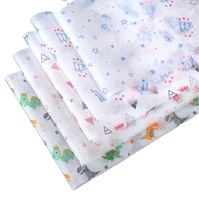 Tissu non tissé imprimé professionnel, produit multicolore, jetable, 50 m