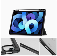 Coque fine et intelligente avec dos rigide translucide pour iPad A16 11e génération 11 pouces iPad 10e génération 10,9 pouces