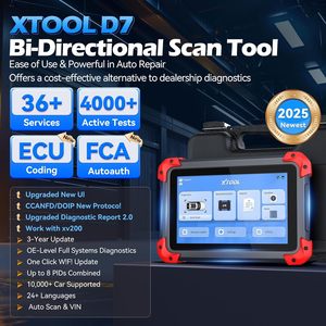 USA kho xtool D7 phiên bản toàn cầu ô tô tất cả các hệ thống dinostic OBD <span class=keywords><strong>scan</strong></span> ECU mã hóa Fob Công cụ lập trình chính với fca - Product Image 2