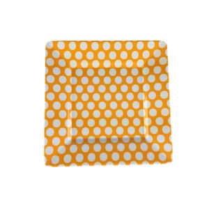 Plato de Melamina Cuadrado con Impresión Completa de Puntos Amarillos en <span class=keywords><strong>la</strong></span> Superficie, Venta al por Mayor - Product Image 1