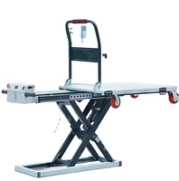 Nouvelle plateforme élévatrice électrique mini de type ciseaux, chariot élévateur, hauteur de levage max. 1,2 m, capacité 200 kg/300 kg/500 kg, vente chaude