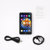 Nouveau lecteur MP4 portable WiFi Android 8.1 de 5 pouces avec 2 Go/16 Go, son HiFi, écran tactile complet, caméra, emplacement pour carte TF et haut-parleur intégré