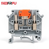 CHFRPU UK5-MTK-P/P 4 mm2 Kfz-Trenn verbinder Messersc halter DIN-Schienen schraube Klemmen block für Tests