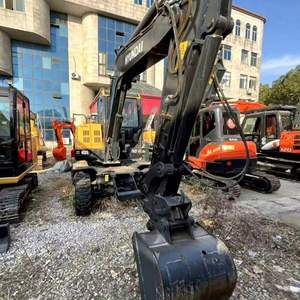Excavatrice sur roues Hyundai R60W d'occasion de 6 tonnes, qualité supérieure pour les travaux de construction légère et l'agriculture - Product Image 1
