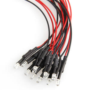 8Mm 12V LED Indikator Kit Menyebar Manik-manik Cahaya Prewired Putih Merah Hijau Biru Kuning Oranye Kawat <span class=keywords><strong>Pilot</strong></span> Bola Lampu Set - Product Image 6