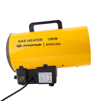Appareil de chauffage industriel de gaz butane de propane de LPG d'efficacité élevée de la longévité 15KW pour les fermes et l'agriculture maraîchères