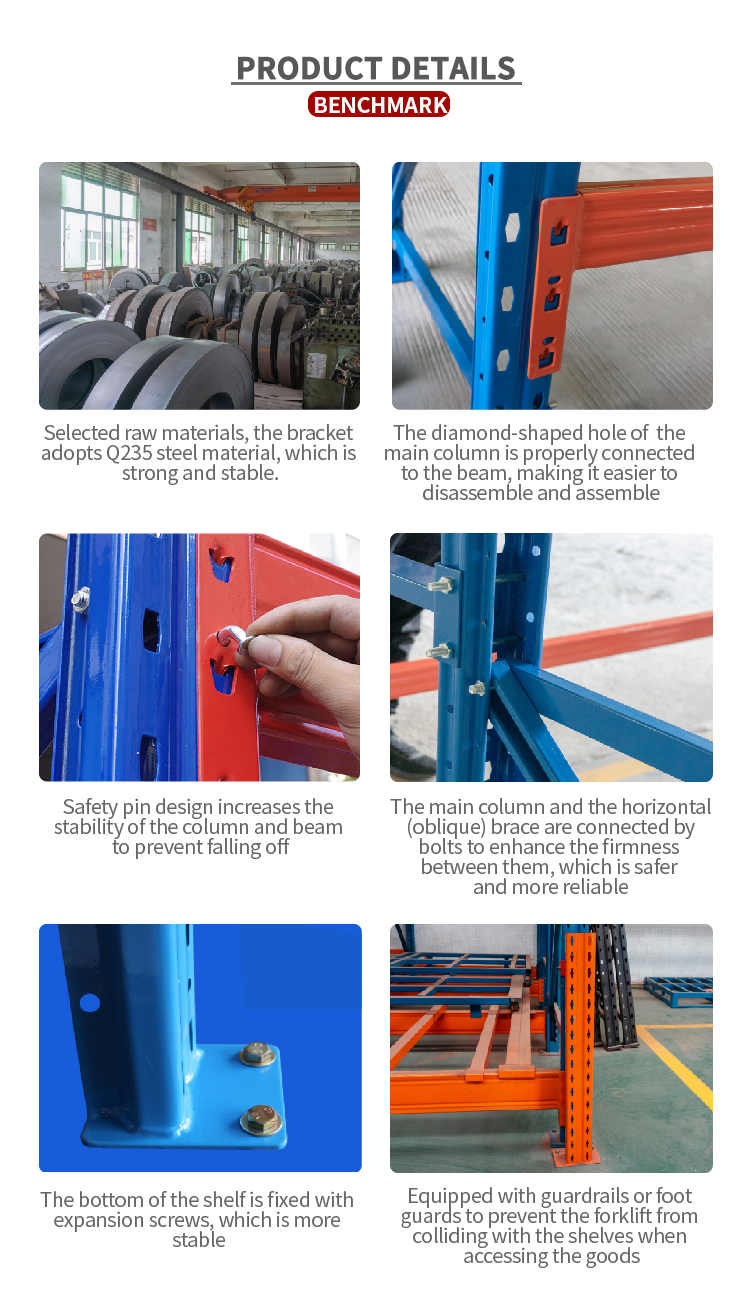 Gdbenchmark Odmoem Rak Susun Heavy Duty Metal Storage Shelves Rack System For Warehouse Shelves Storage Racks