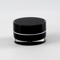 Pot à crème en acrylique de qualité supérieure, directement de l'usine, 15g, 30g, 50g, pour crème cosmétique, crème pour les mains, crème pour le visage