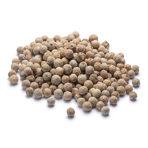 Poivre Blanc Entier Naturel Indien Séché, Épice de Qualité Supérieure, Grains de Poivre Aromatiques, Durée de Conservation de 24 Mois, Pour la Vente en Gros - Product Image 1