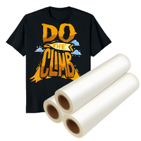 Film DTF 80cm*100m 90cm*100m Roll Film DTF Matte Dua Sisi Hot Peel untuk Printer DTF Film Transfer Panas Pabrik