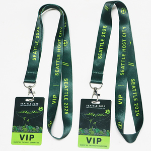Keepfly Gift Custom Personalised Lanyards With Vip Exhibition <strong>Badge</strong> PVC Plastic Card Printed For <strong>Event</strong> Staff Backstage Pass - Product Image 3