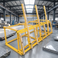 SPEEDONE OEM Plateau de comptoir en acier inclinable pour le traitement de la pierre, adapté à l'extérieur, avec vis de montage
