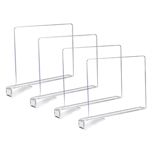 Bán buôn Acrylic rõ ràng tủ quần áo tách hàng hóa đa mục đích vách ngăn cho siêu thị cửa hàng bán lẻ từ Kệ ngăn - Product Image 6