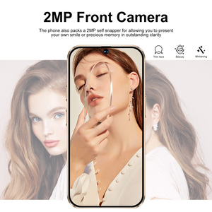 Giá thấp gốc S25 mini điện thoại 5G Dual Sim mini điện thoại di động 4 inch 4GB + 64GB siêu cảm ứng thông minh nhỏ điện thoại di động Android - Product Image 4