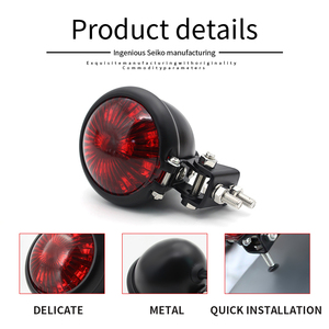 Pièces modifiées Forme ronde LED <span class=keywords><strong>Feu</strong></span> de freinage Indication <span class=keywords><strong>Vintage</strong></span> <span class=keywords><strong>Moto</strong></span> Feux <span class=keywords><strong>arrière</strong></span> Rétro <span class=keywords><strong>Moto</strong></span> <span class=keywords><strong>Vintage</strong></span> <span class=keywords><strong>Feu</strong></span> <span class=keywords><strong>arrière</strong></span> - Product Image 3