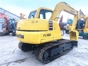 Bon état mini excavatrice de KOMATSU d'excavatrice de 6 tonnes PC60-7 PC70-8 l'excavatrice de chenille PC78US - Product Image 2