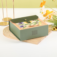 Boîte cadeau en cuir portable personnalisée, boîte d'emballage en PU de luxe pour ensembles cadeaux cosmétiques