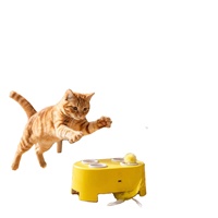 NCIPET Nouveau Jouet Électrique Interactif pour Chat, Boîte Magique, Résistant aux Griffures et aux Morsures, Jouet de Chasse Auto-entretenant pour Soulager l'Ennui