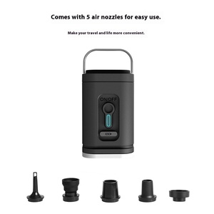 Mini Bomba de Aire Portátil Recargable para Exteriores con Bomba de Aire Electrónica, Compresor de Aire para Automóviles, Bomba de Inflado de Neumáticos e Iluminación - Product Image 4