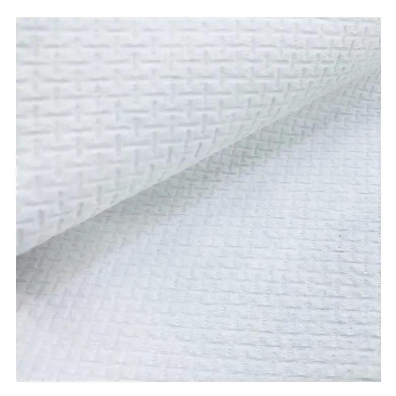 Vente en gros de tissu non tissé Spunlace en polyester pour textile à la maison-oreiller