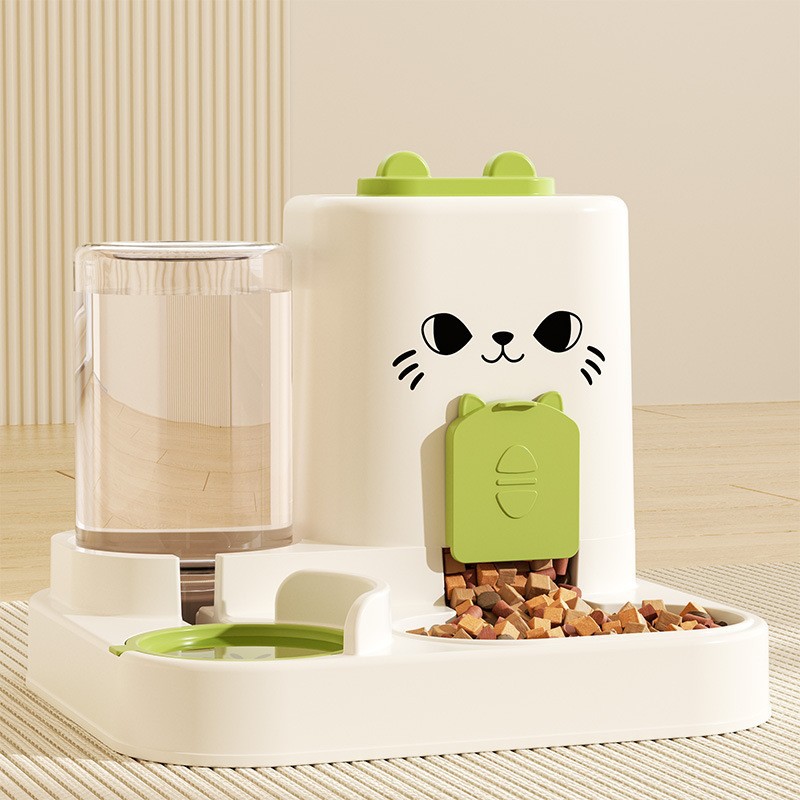 Green cat
