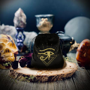 Tarocchi personali sacchetti di imballaggio dimensioni tessuto polvere gioielli regalo con coulisse borse di velluto con Logo personalizzato - Product Image 5