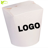 Boîte à nouilles en papier avec couvercle, 16oz, 18oz, 26.5oz, 32oz, récipient jetable micro-ondable pour plats à emporter, restaurants et services de traiteur
