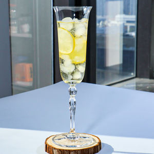 Flûte à <span class=keywords><strong>champagne</strong></span> en cristal moderne <span class=keywords><strong>et</strong></span> élégante, verre à vin pour mariage, hôtel, bar, restaurant, maison, gobelet en verre transparent de luxe - Product Image 3