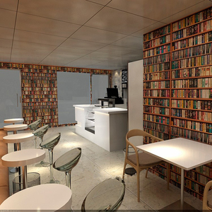 Casas prefabricadas CAFÉ Tienda de panadería de vidrio pantalla <span class=keywords><strong>pan</strong></span> quiosco de comida - Product Image 2