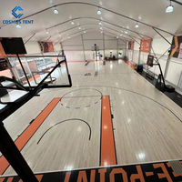 Tente portable COSMOS en PVC de grande taille pour terrains de tennis, de football, de basketball et de badminton, utilisable en toutes saisons