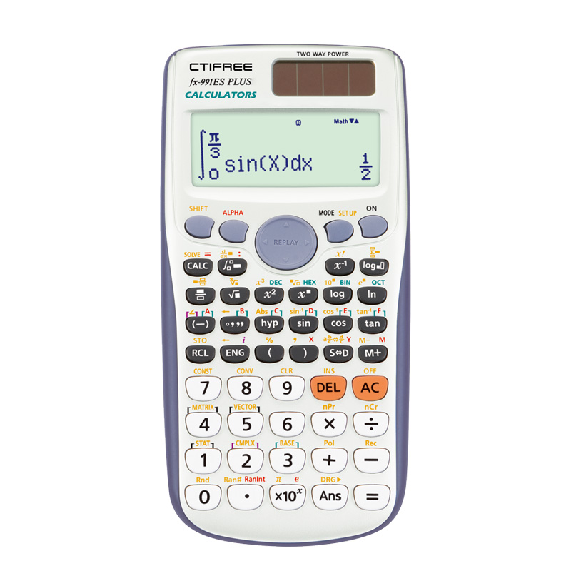 CTIFREE FX-991es plus scientific calculator for students customized logo Electronic function calculator