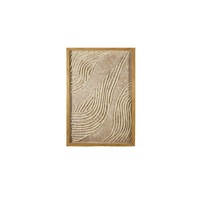 Peinture décorative pour canapé de salon, style Wabi-Sabi moderne et minimaliste, tridimensionnelle, pour hall d'entrée, faite à la main en écorce