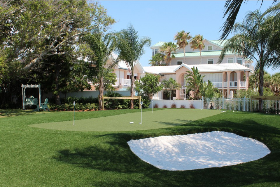 20mm Synthetic Grass Outdoor Putting Green Grass 1x3m 2x5m