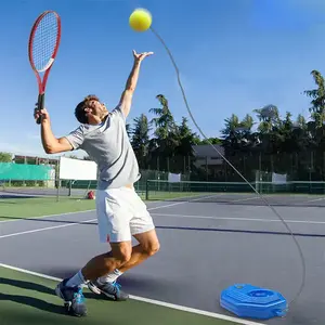 Chuyên Nghiệp Duy Nhất Và Đôi Tennis Đào Tạo Đàn Hồi Dây Thừng Bóng Tự Thực Hành Phục Hồi Huấn Luyện Viên Quần Vợt Cho Người Mới Bắt Đầu