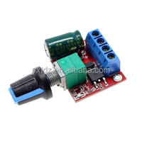 Module de contrôle de vitesse de moteur CC PWM STOCK Mini DC-DC 4.5V-35V 5A 90W, interrupteur 12V 24V PN35, carte de régulation de vitesse