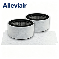 Filter Pengganti Alleviair HS-1944 4-in-1 HEPA H13 dengan Karbon Aktif untuk Pemurni Udara Crane EE-5067