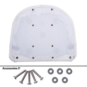 Grijs In Rood Bootzitje Met Volledig Gestoffeerd Kussen Van Hoge Kwaliteit Passagiersstoel Voor Scheepsschepen - Product Image 6