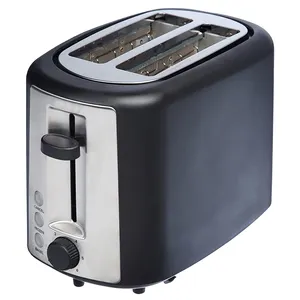 Utensílios de cozinha máquina de pão quente, torneira de aço inoxidável de boa qualidade 2 fatias
