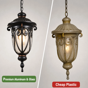 Lampada a Sospensione in Alluminio e Vetro, Stile Vittoriano Vintage, per <span class=keywords><strong>Cucina</strong></span>, Sala da Pranzo, <span class=keywords><strong>Soggiorno</strong></span>, Corridoio, Ingresso - Product Image 4