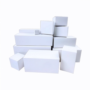 Portatile 4*4cm scatola di cartone rettangolare bianco forte tenacità-non è facile rompere la crema per il viso in polvere sciolto crema per gli occhi detergente per il viso - Product Image 3