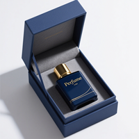 Boîtes de parfum cosmétiques carrées avec logo personnalisé Stratification mate Conception innovante pour les bouteilles en carton de produits de beauté pour les soins de la peau