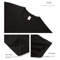 Grosir Gudang Kaos Pria 180gsm 26s Vintage Crew Neck Loose Fit Katun Murni Warna Solid Lengan Pendek Bermotif Grafis